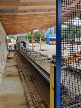 Double saw blade angle saw Dekos made s.r.o. PP-550 |  Sawmill machinery | Woodworking machinery | Drekos Made s.r.o