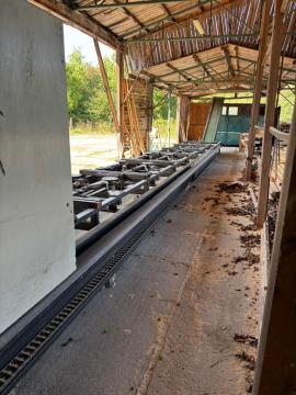 Double saw blade angle saw Dekos made s.r.o. PP-550 |  Sawmill machinery | Woodworking machinery | Drekos Made s.r.o